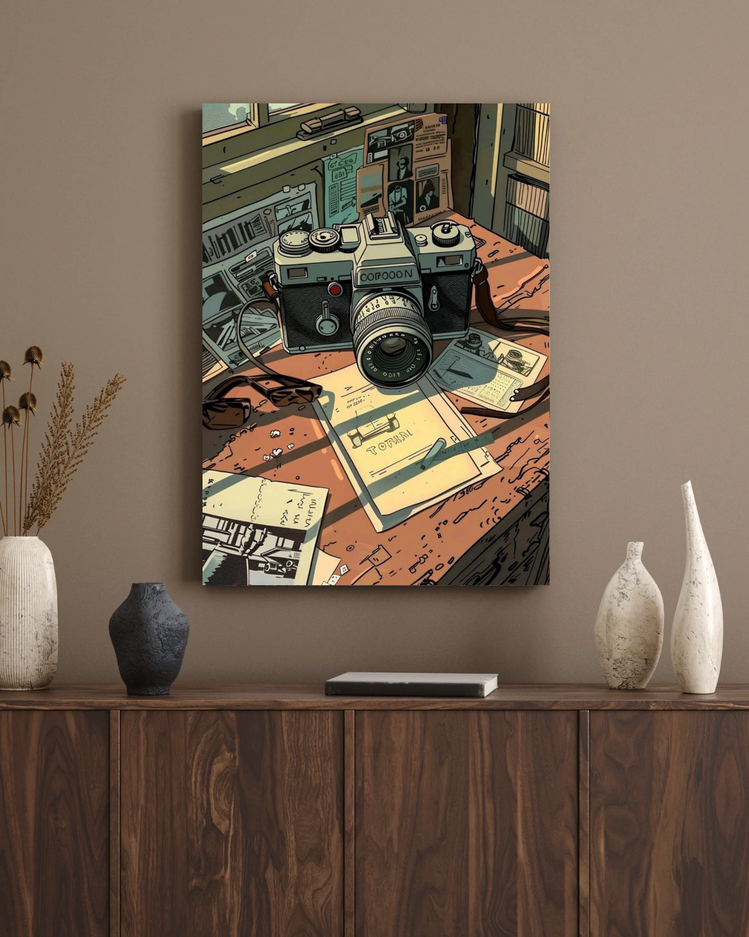 Aesthetic Room Poster – Minimal Wall Art for Modern Spaces | POSTERYHUB