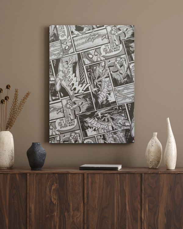 Comic Aesthetic Poster – Minimal Pop Art Wall Art | POSTERYHUB